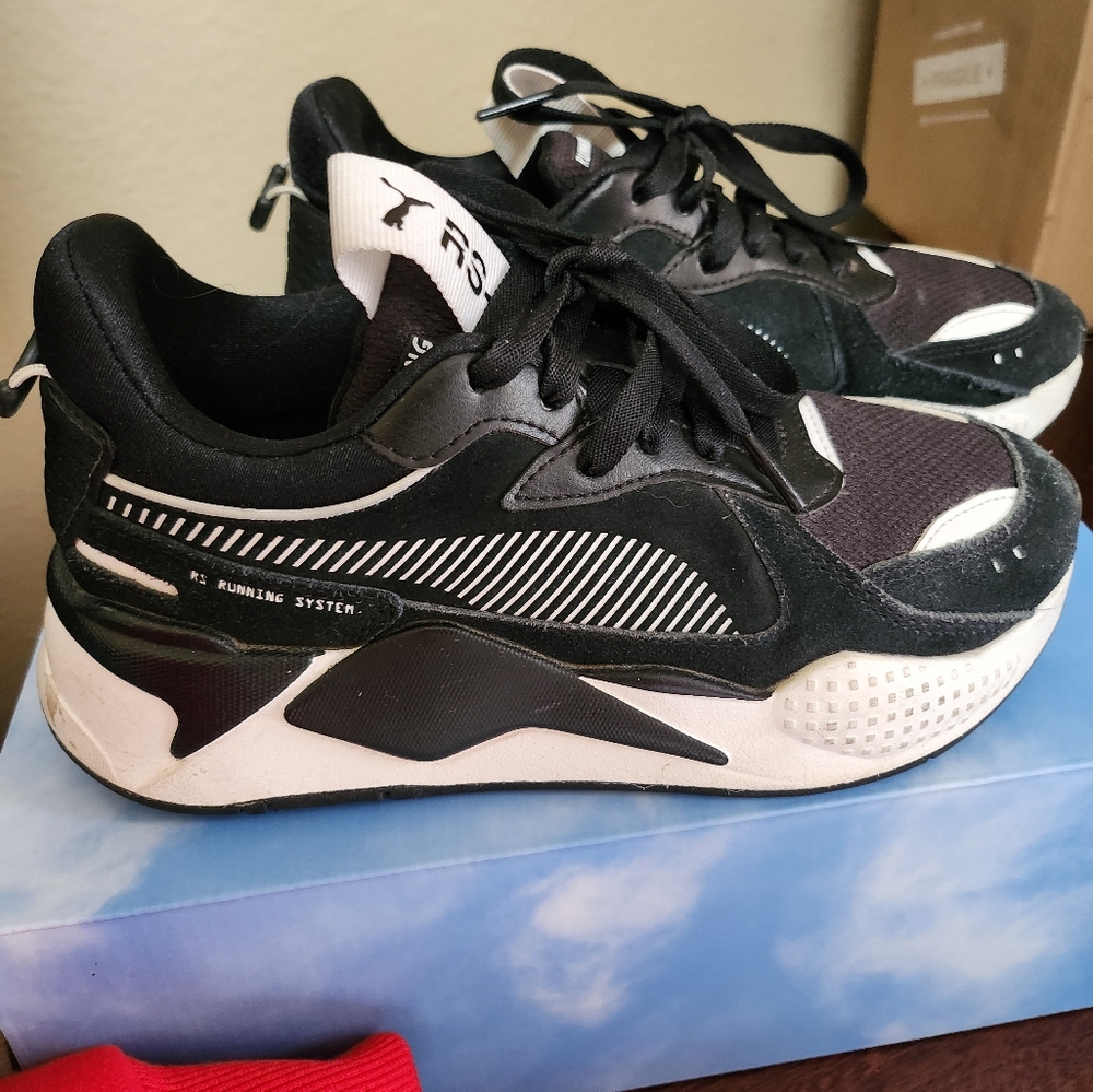 Puma Black and White Women's Sneakers